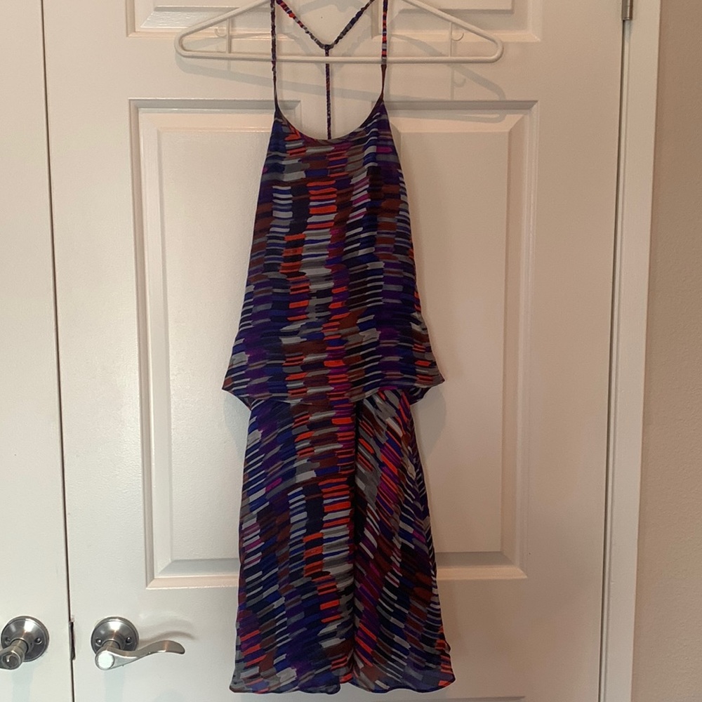 DOLCE VITA STRAPPY OPEN BACK A LINE DRESS SIZE